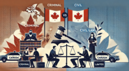 The Difference Between Criminal and Civil Law in Canada