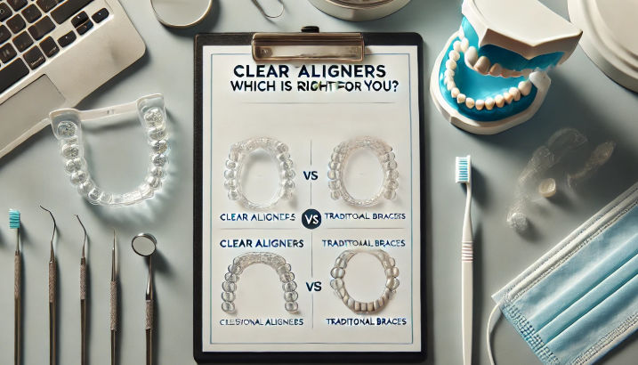 Clear Aligners vs. Traditional Braces: Which Is Right for You?